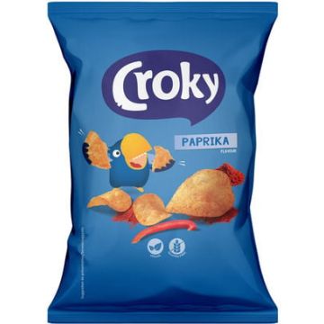 Croky Chips Paprika 150gr x 20 stuks