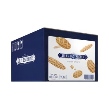 Jules Destrooper natuurboterwafels 5gr - 150 stuks