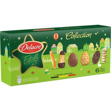 Delacre koekjesdoos kerst Ster Collection 140gr - 8 stuks