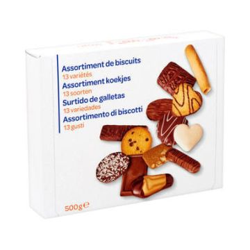 Assortiment koekjes Simpl Pb 500gr - 8 stuks