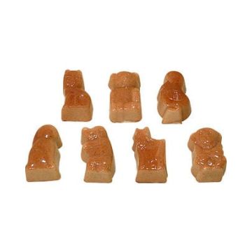 praline gemarmerd figuurtjes - 1.75kg
