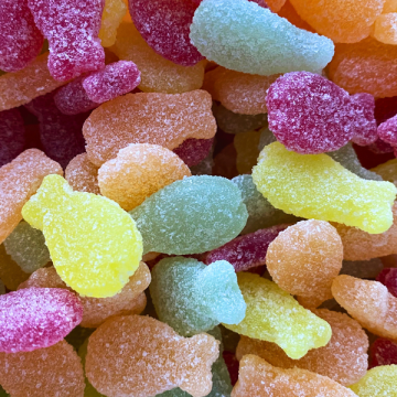 Visjes snoepjes van Lutti