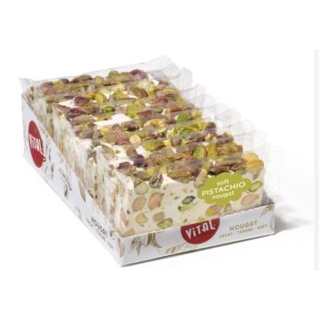 Nougat pistache slice - 100 gram