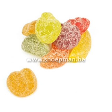 Gesuikerde fruitsnoep Donkers - 1kg