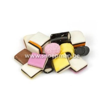 Engelse drop snoep - 1 kg