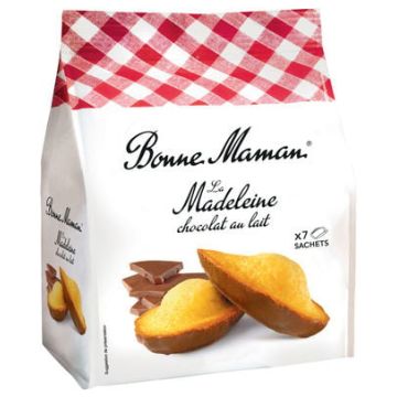 Bm Madeleines Melkchocolade 210gr x 8 stuks