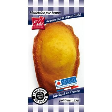 Erte Madeleine Boter 25gr - 120 stuks