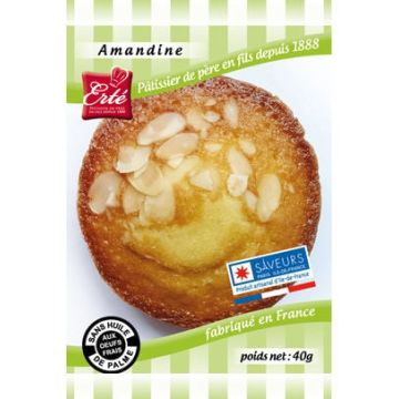Amandelcakejes érte 40gr x 50 stuks