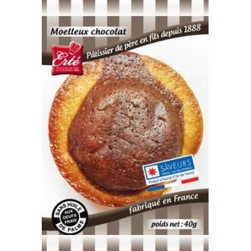 Erte Zachte Cake Choco 40gr - 50 stuks
