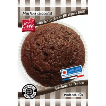 Muffin Chocolade Erte St 40g x 50 stuks