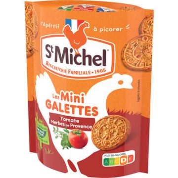 St Michel Tomaten Crackers 100gr - 11 stuks