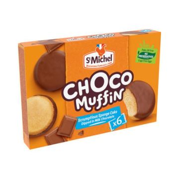 St Michel Choco Muffin 180gr - 9 stuks