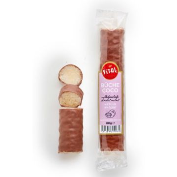 Buche coco melk natuur-80 gr.