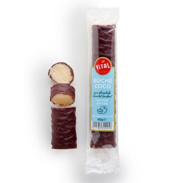 Buche coco fondant natuur-80 gr.