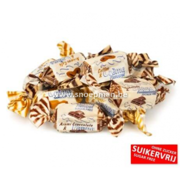 De Bron Caribbean Cream suikervrije toffees