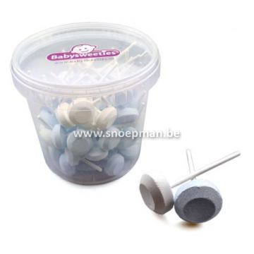 Dextrose Lollies (blauw-wit) -700 gr