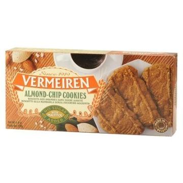 Suikervrije amandelkoekjes-125 gram