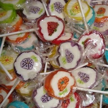 Fruit rock lollies - 100 stuks