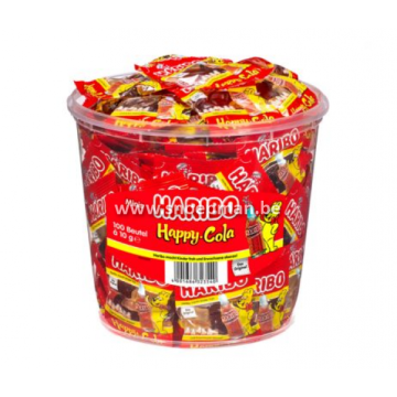 Haribo mini zakjes happy cola- 100 stuks