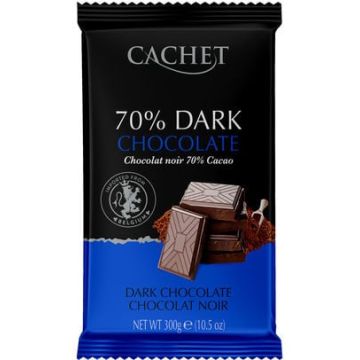 Cachtet Extra Dark Chocolate (70%) 300gr x 12 stuks