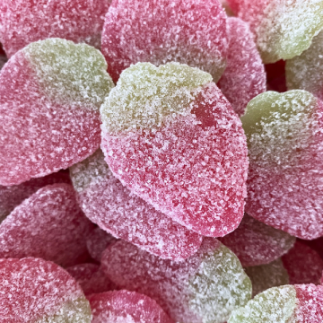 Gesuikerde aardbei snoep