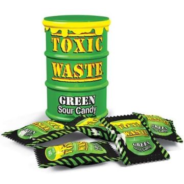 Toxic Waste Drum Green