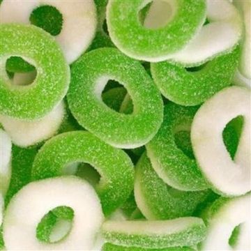 Trolli Gesuikerde Appelringen - 1kg