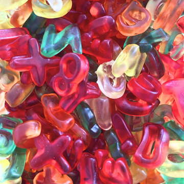 Haribo Cijfers en Letters