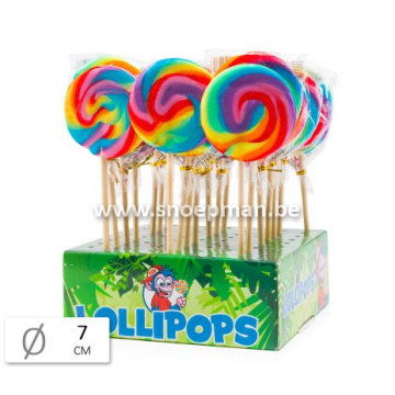 Regenboog lolly snoep van Felko