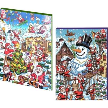 Adventskalender kerst - 65 gram