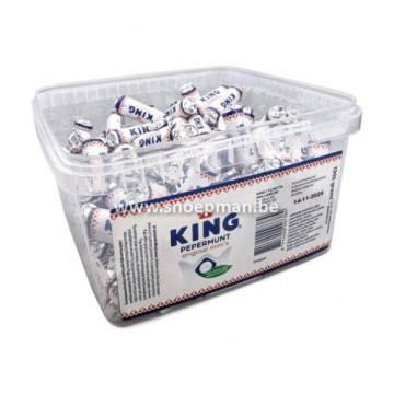 Mini king pepermuntjes in silo-145 stuks
