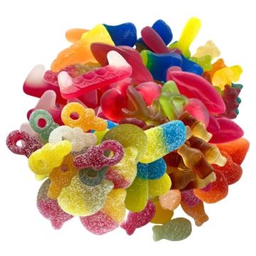 Bulksnoep 14kg - €6.43/kg  A++kwaliteit