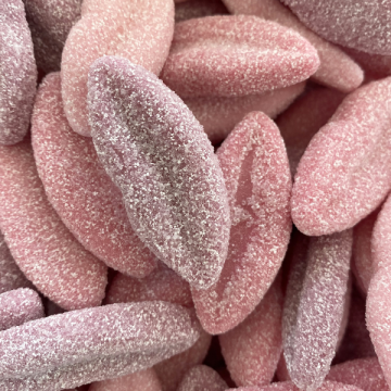 Zure lippen snoepjes