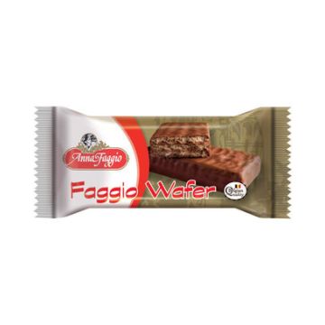 Faggio Wafels Chocolade 18gr x 100 stuks