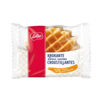 Lotus krokante wafeltjes 18gr - 2x60 stuks