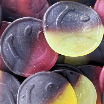 Fruit drop smiley
