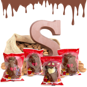 chocolade sinterklaas figuren per stuk of display