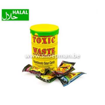 Toxic Waste Yellow Sour Candy Drum 42 gram